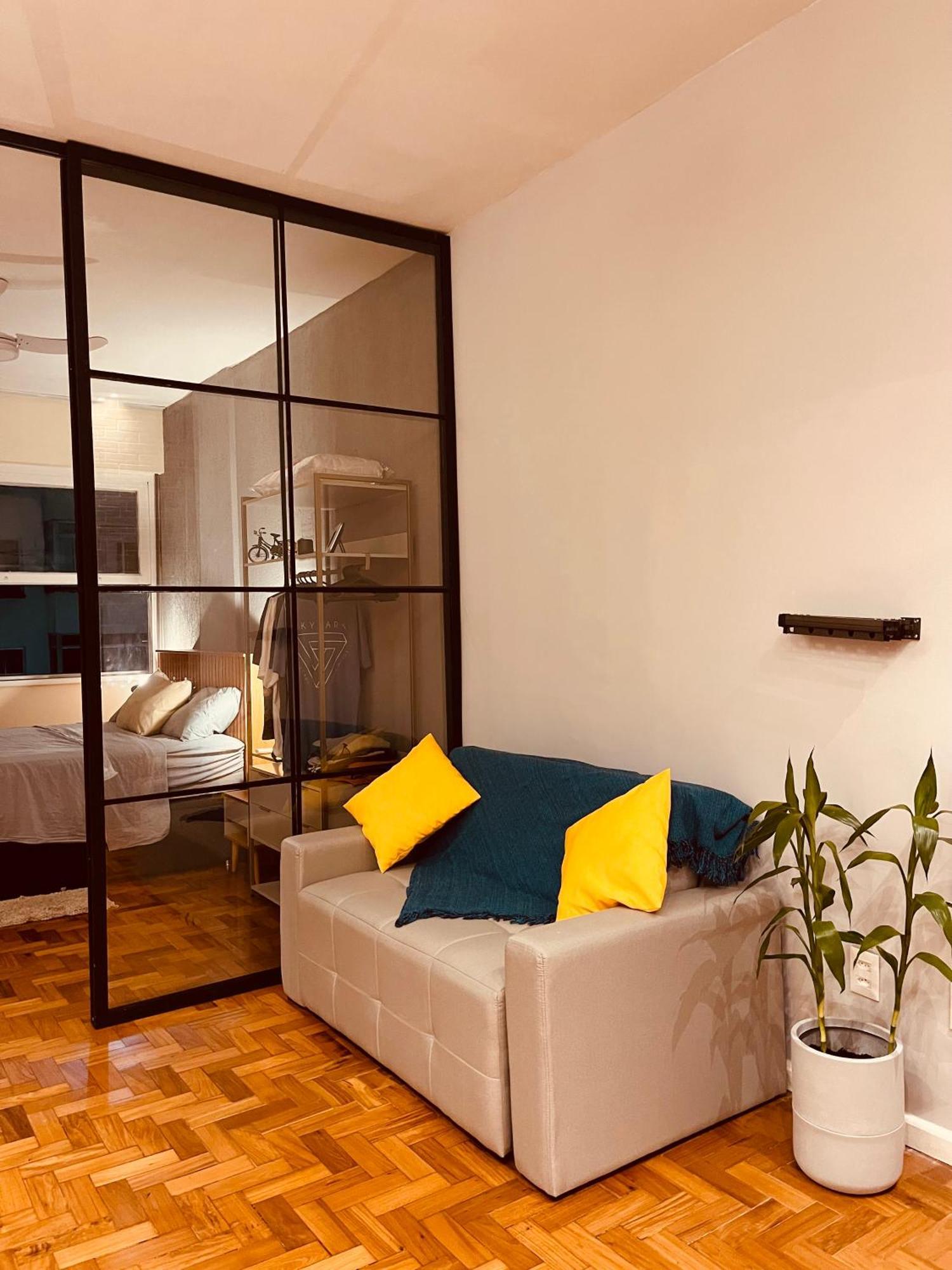 Appartement Quadra Praia! Loft Industrial Requintado Novo 4 Pessoas Vizinho Copacabana Palace!